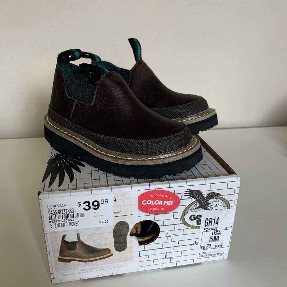 Toddler boys Georgia Boot